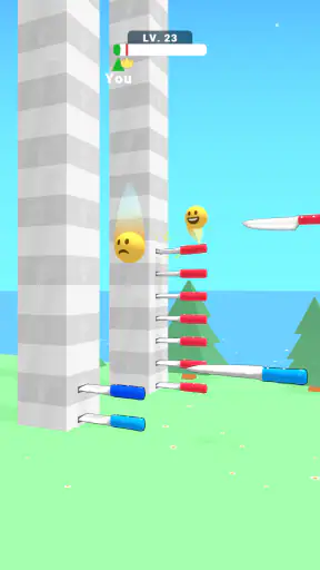 Ball Up: Knife Racing screenshot 6