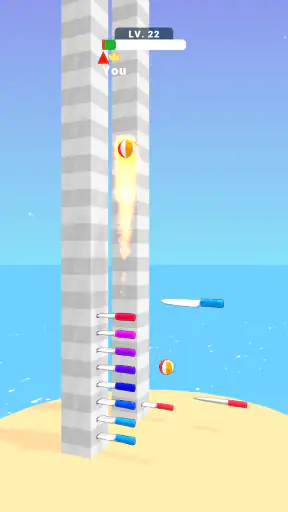 Ball Up: Knife Racing screenshot 9