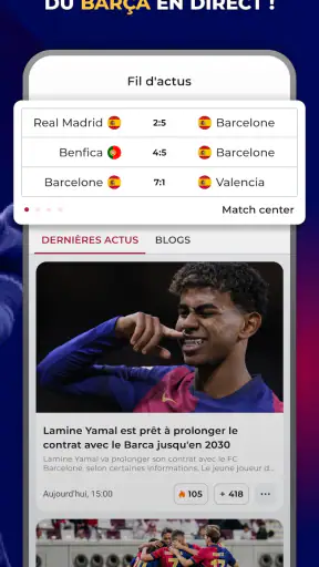 Barcelona - Pour Les Fan Barça screenshot 2