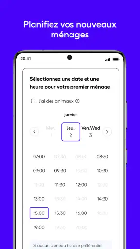 Batmaid - ménage à domicile screenshot 2