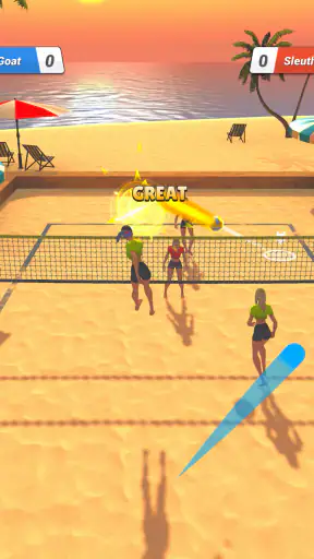Beach Volley Clash screenshot 10