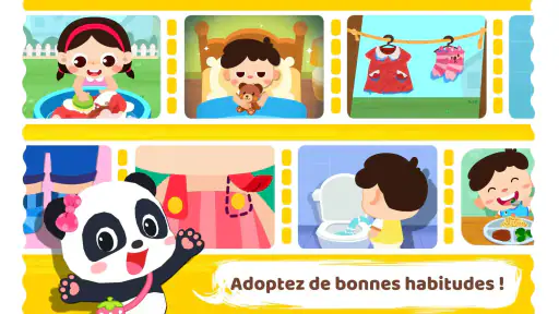 Bébé Panda Habitudes Du Jour screenshot 11