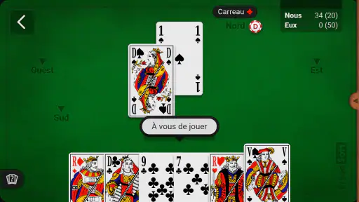 Belote screenshot 1