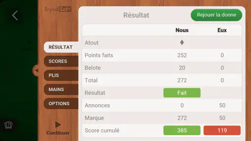 Belote screenshot 5