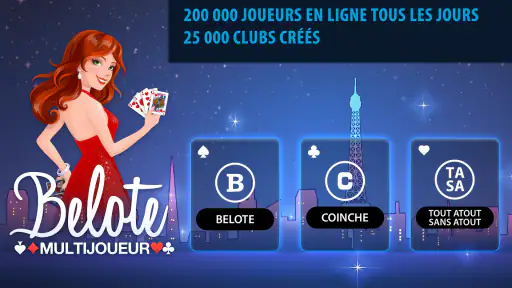 Belote & Coinche Multijoueur screenshot 11