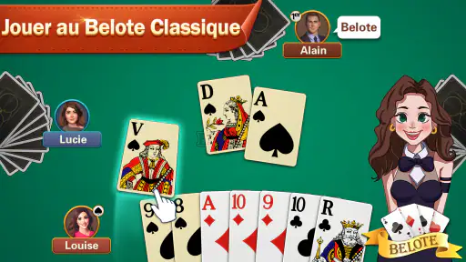 Belote et Coinche - Hors ligne screenshot 7