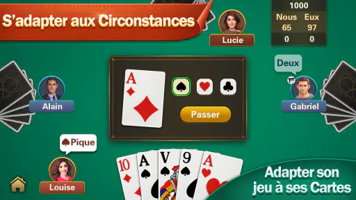Belote et Coinche - Hors ligne screenshot 9