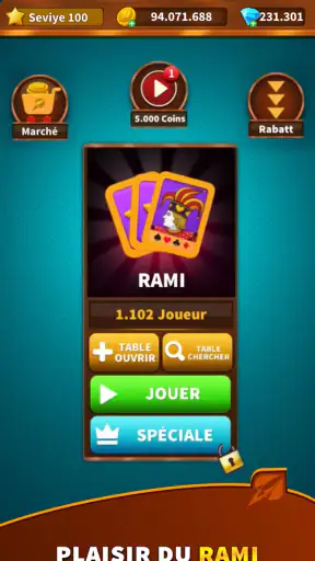 Belote - Rami Online HD screenshot 4