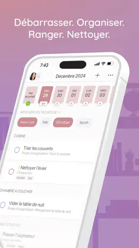 BeTidy » Tâches Ménagères screenshot 2