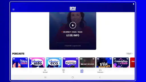 BFM : TV, news, radio en live screenshot 12