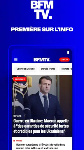 BFM : TV, news, radio en live screenshot 3