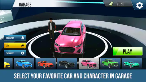 Big Ramp Jump - Super Car Race screenshot 2