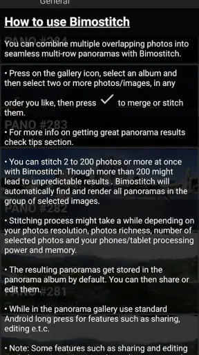 Bimostitch Panorama Pro screenshot 8