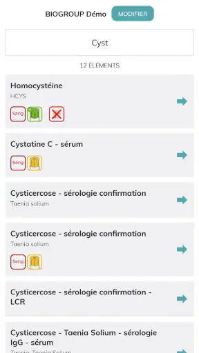 Biogroup Pro screenshot 2