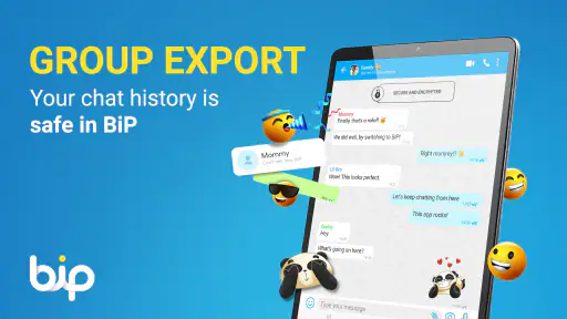 BiP - Messagerie, appel vidéo screenshot 12