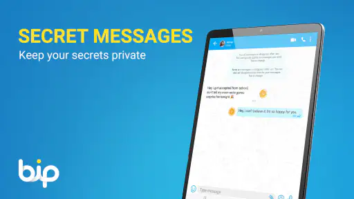BiP - Messagerie, appel vidéo screenshot 9