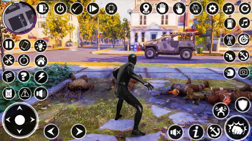 black spider super hero games screenshot 2