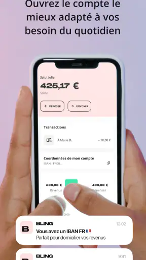 BLING - Compte & Avances screenshot 3