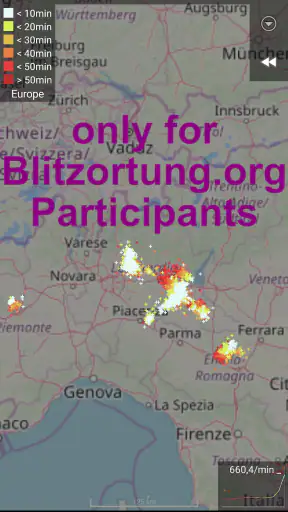 Blitzortung Lightning Monitor screenshot 6