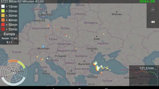 Blitzortung Lightning Monitor screenshot 7