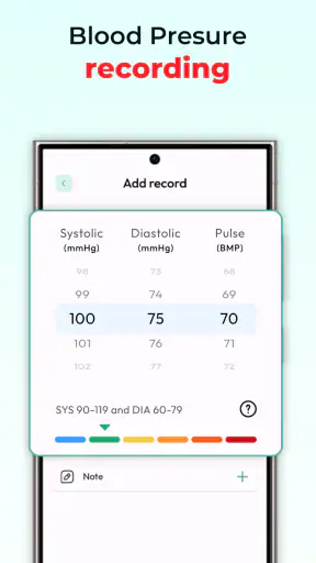 Blood Pressure Log: BP Monitor screenshot 6