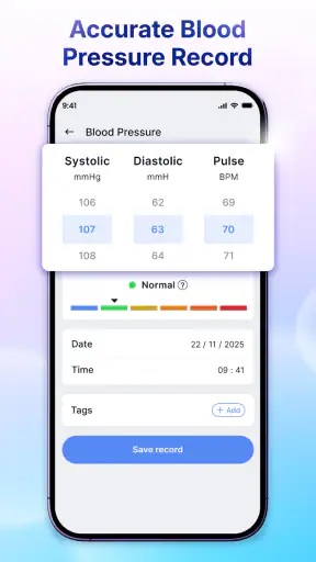 Blood Sugar & BP Monitor screenshot 2