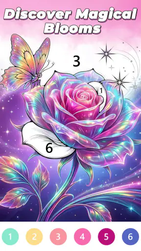 Blossom Color By Number screenshot 1