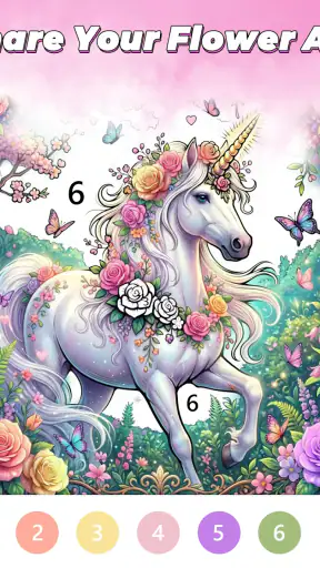 Blossom Color By Number screenshot 11