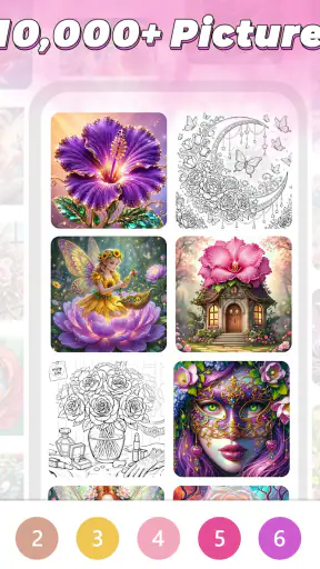 Blossom Color By Number screenshot 12