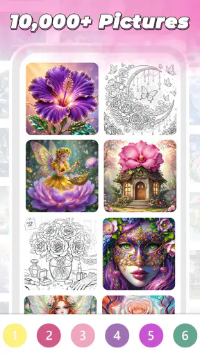 Blossom Color By Number screenshot 6