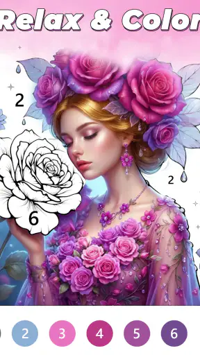 Blossom Color By Number screenshot 8