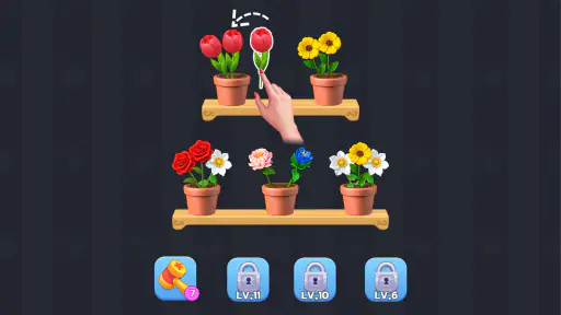 Blossom Sort® - Fleur Match 3D screenshot 9