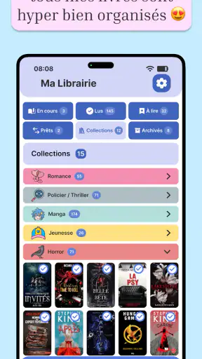 Book Nova : Suivi de Lecture screenshot 4