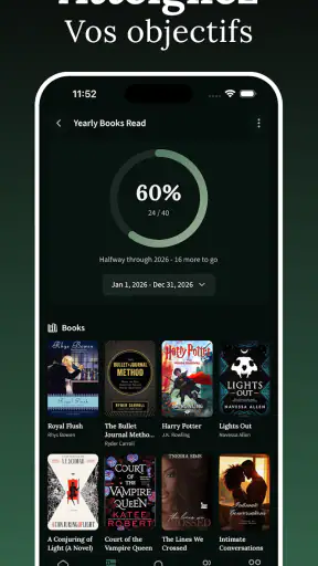 BookPine: Suivi de Lecture screenshot 4