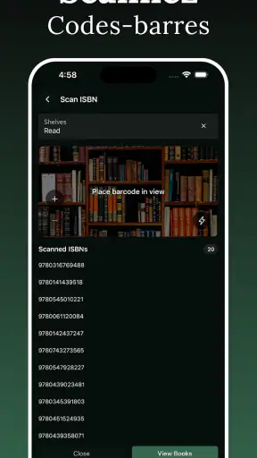 BookPine: Suivi de Lecture screenshot 8