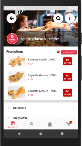 Boulangerie Sophie LEBREUILLY screenshot 2