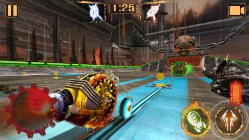 Boule de fusée Rocket Car Ball screenshot 2