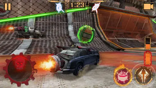 Boule de fusée Rocket Car Ball screenshot 9