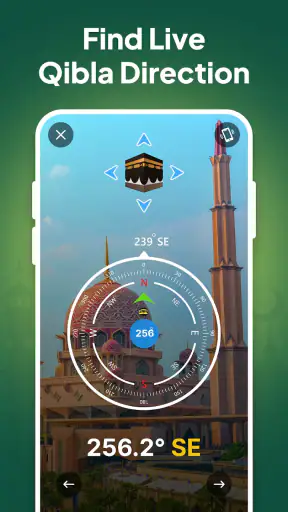 Boussole Qibla-Qibla Direction screenshot 10