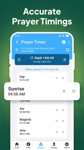 Boussole Qibla-Qibla Direction screenshot 3