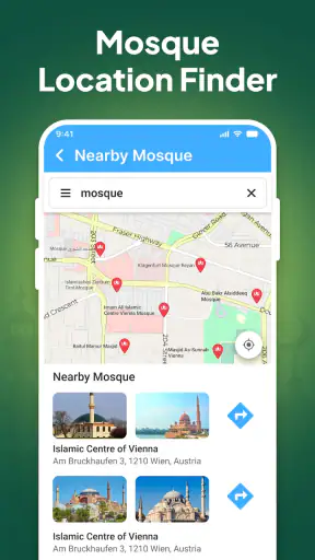 Boussole Qibla-Qibla Direction screenshot 6