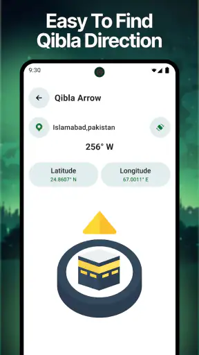 Boussole Qibla-Qibla Direction screenshot 9