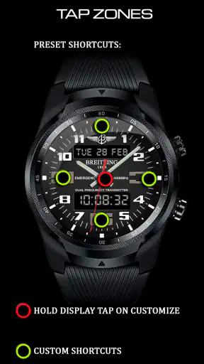 Breitling Hybrid Watchface screenshot 2