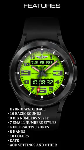 Breitling Hybrid Watchface screenshot 9
