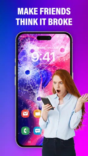Broken Screen - Funny Prank screenshot 5
