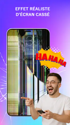 Broken Screen: Magic Wallpaper screenshot 8