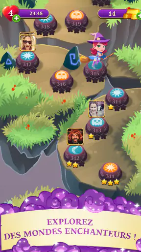 Bubble Witch 3 Saga screenshot 12