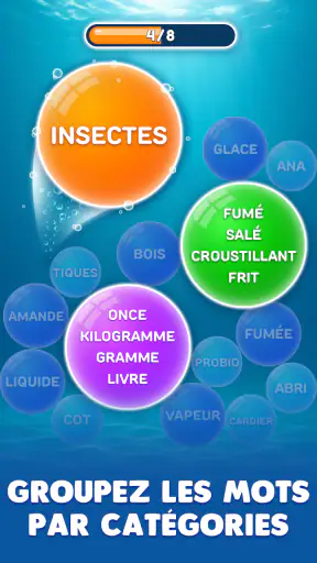 Bubble Word Jam screenshot 1