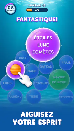Bubble Word Jam screenshot 2
