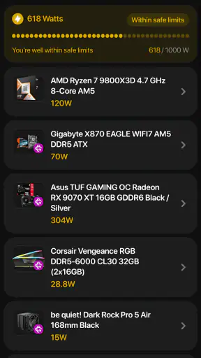 BuildCores: 3D Part Picker PC screenshot 5